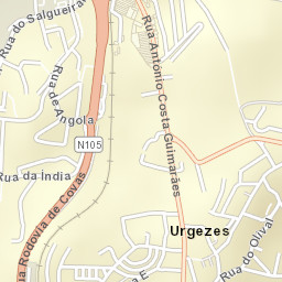 Urgeses Street Map