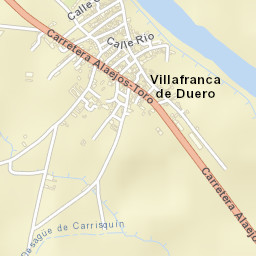 Villafranca de Duero Street Map