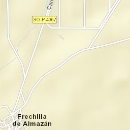 Frechilla de Almazán Street Map