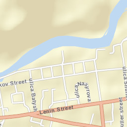 Naryn Street Map