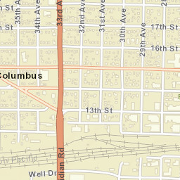 2801-2899 U.S. 30 Business, Columbus, NE Street Map