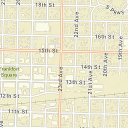 2601-2699 14th St Columbus NE Street Map