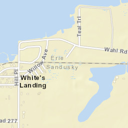 Whites Landing Ohio Street Map