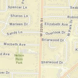 Parkview Ohio Street Map