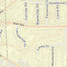 South Russell Ohio Street Map