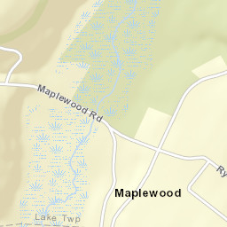 1094 Maplewood Road, Lake Ariel, PA Street Map