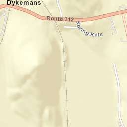 Dykemans New York Street Map