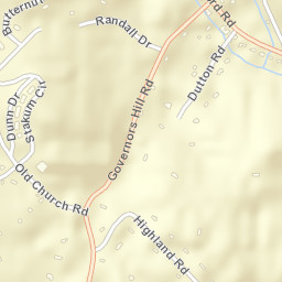 Oxford Connecticut Street Map