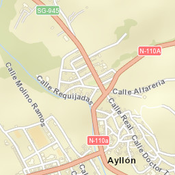 Ayllón Street Map