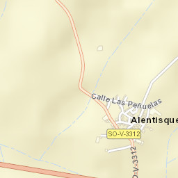 Alentisque Street Map