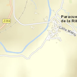 Paracuellos de la Ribera Street Map