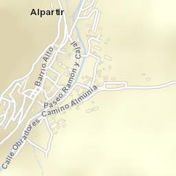 Alpartir Street Map