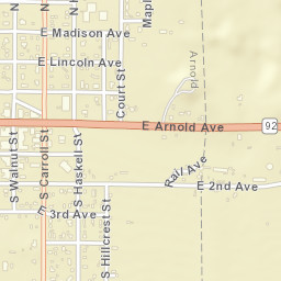 405 North Carroll Street, Arnold, NE Street Map