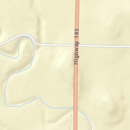 U.S. 183, Westerville, NE, America Street Map