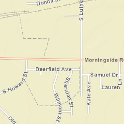 2254-2598 Morningside Road, Fremont, NE Street Map