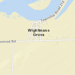 Wightmans Grove Ohio Street Map