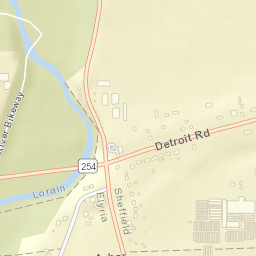 Sheffield Ohio Street Map