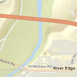 River Edge Ohio Street Map