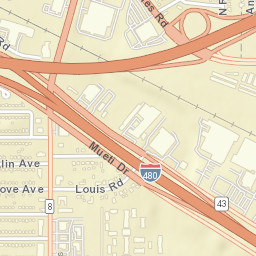 Randall Ohio Street Map