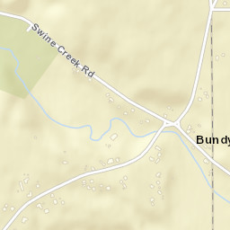 Bundysburg Ohio Street Map