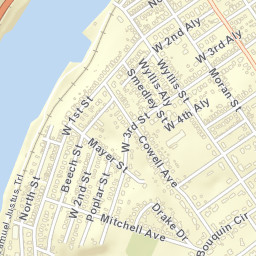 932 W 1st St Oil City, Pennsylvania Street Map