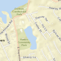Hayestown Connecticut Street Map
