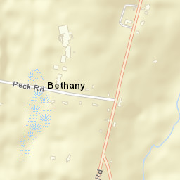 Bethany Connecticut Street Map