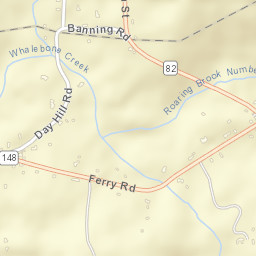 Hadlyme Connecticut Street Map