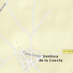 Ventosa de la Cuesta Street Map