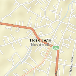 Novo Selo Street Map