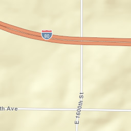 Interstate 80, Geneseo, IL 61254, USA Street Map