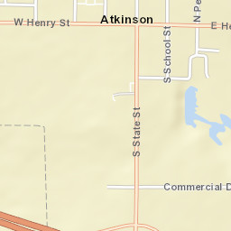 201 West Henry Street, Atkinson, IL 61235 Street Map