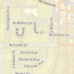 127-199 S Main St, Crown Point, IN 46307 Street Map