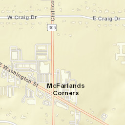 McFarlands Corners Ohio Street Map