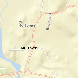 Milltown New York Street Map