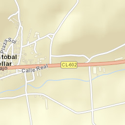 San Cristóbal de Cuéllar Street Map
