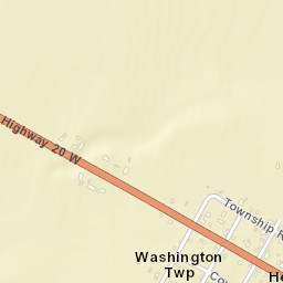 Hessville Ohio Street Map