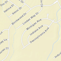 Southgate Acres Ohio Street Map