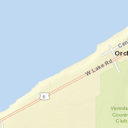Orchard Beach Ohio Street Map
