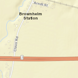 Brownhelm Station Ohio Street Map
