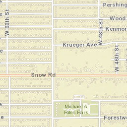 Parma Ohio Street Map
