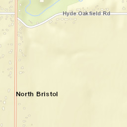 North Bristol Ohio Street Map