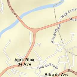 Riba de Ave Street Map