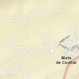 Mata de Cuéllar Street Map