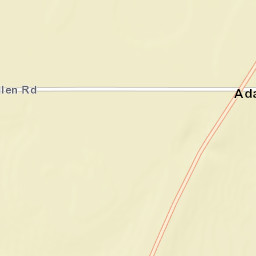 Adams Ridge Ohio Street Map