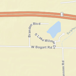 Wilmer Ohio Street Map