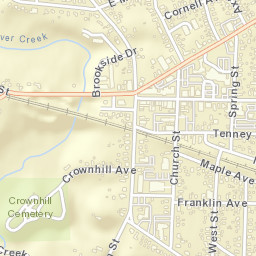 Amherst Ohio Street Map