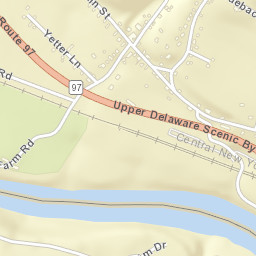 Sparrow Bush New York Street Map