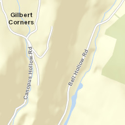 Gilbert Corners New York Street Map