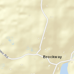 Brockway Connecticut Street Map